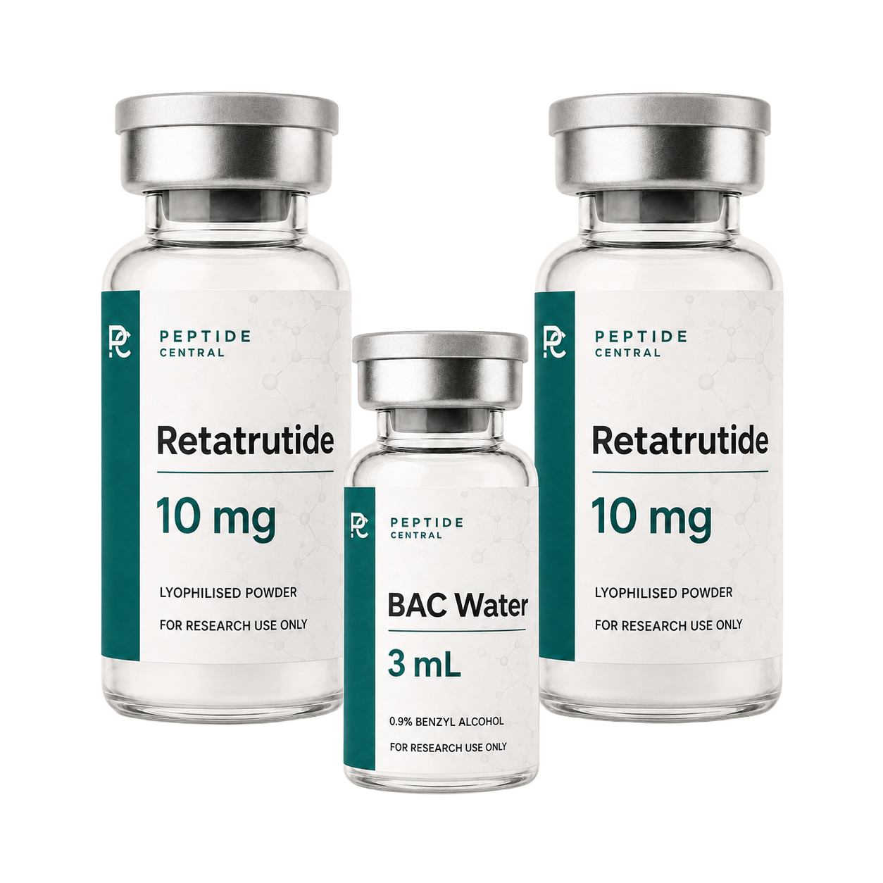 10mg retatrutide 2ml bac water UK ✨ LIPO B12 MAGIC